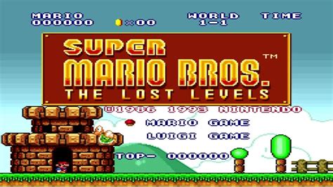 Super mario bros the lost levels - pixelslena