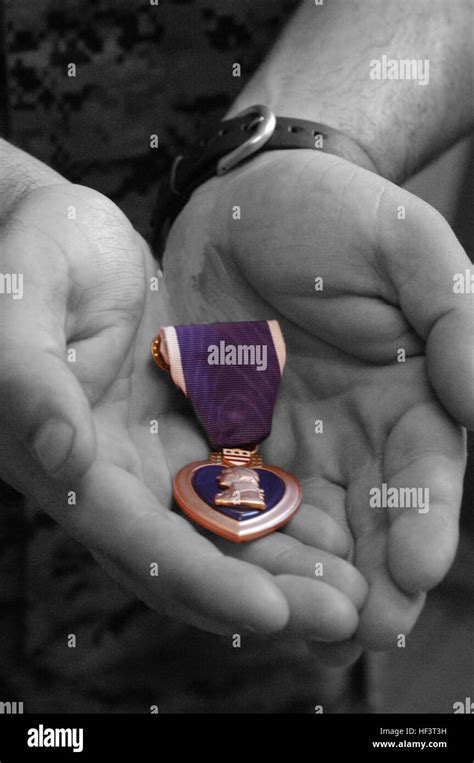 The Purple Heart Stock Photo - Alamy