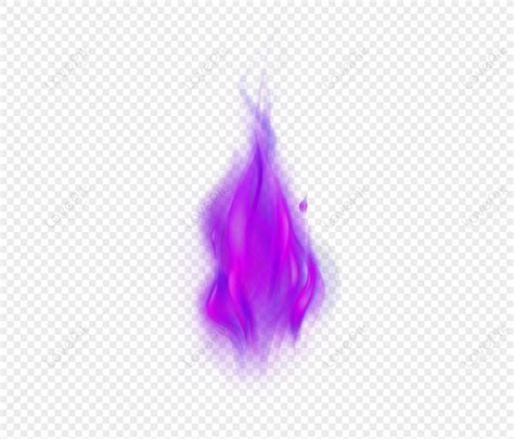 Purple Gradient Magic Flame, Material, Magical Flame, Gradient PNG White Transparent And Clipart ...