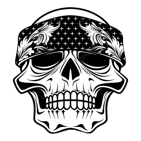 Skull Retro Vintage Detail Hand Drawing, Skull Drawing, Wing Drawing, Hand Drawing PNG and ...