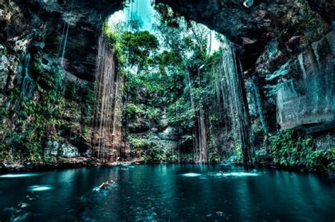 Giant Sinkhole In Water