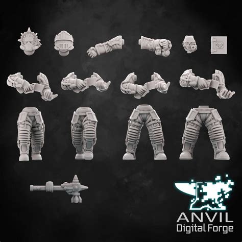 Digital - Gothic Void - Booster Bundle - Anvil Industry 3D Digital Forge. Anvil Industry ...