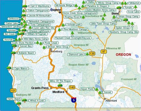 Oregon State Parks Camping Map – secretmuseum