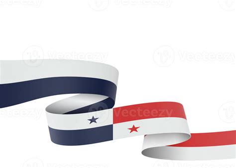 Panama flag design national independence day banner element transparent background png 11346396 PNG