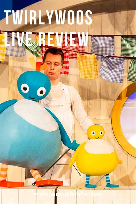 Twirlywoos live on stage review - A mum in London. London with kids and family travel tips