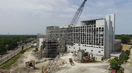 Demolished Hospital Clears Way for New Facility - Construction