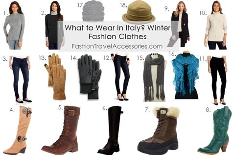 What To Wear In Italy In The Winter - Fashion Travel Accessories