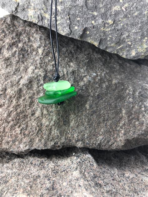 Beach Glass Jewelry, Beach Glass Necklace, Beach Glass Pendant ...