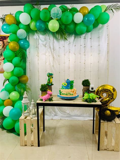 Dino birthday | Dino birthday, Birthday decorations, Backdrop decorations