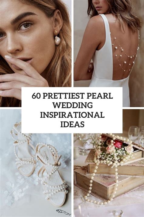 60 Prettiest Pearl Wedding Inspirational Ideas - Weddingomania