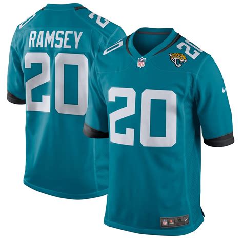 Men's Nike Jalen Ramsey Teal Jacksonville Jaguars New 2018 Game Jersey