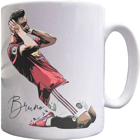 Bruno Fernandes Celebration Ceramic Mug | TShirtsUnited