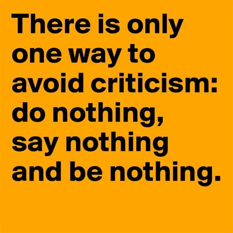 How to avoid criticism: – Principles Never Fail