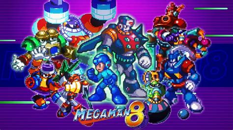 [PS4] MegaMan 8 - All 8 Bosses Weakness | Boss Rush - YouTube