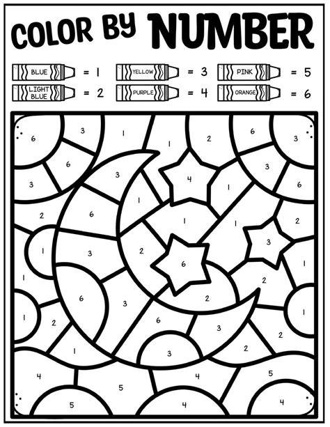 Ramadan color by number activity pages free printable – Artofit