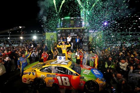 2019 NASCAR champions celebrate in Victory Lane style | NASCAR.com