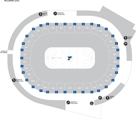 St Louis Blues Tickets Seating Chart | semashow.com