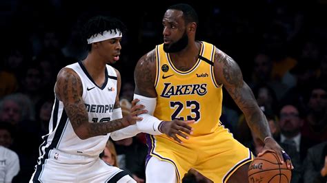 LeBron James hails Ja Morant as 'a great one' after Lakers loss | NBA News | Sky Sports