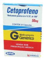 Bula e Preço CETOPROFENO 50MG CX 24 CAP (GENERICO) EMS. Bula, princípio ativo, indicação e ...