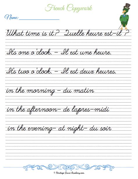 French cursive – Artofit