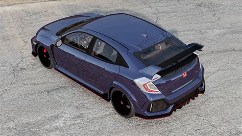 Honda Civic Type R (FK) 2019 v2.0 for BeamNG Drive