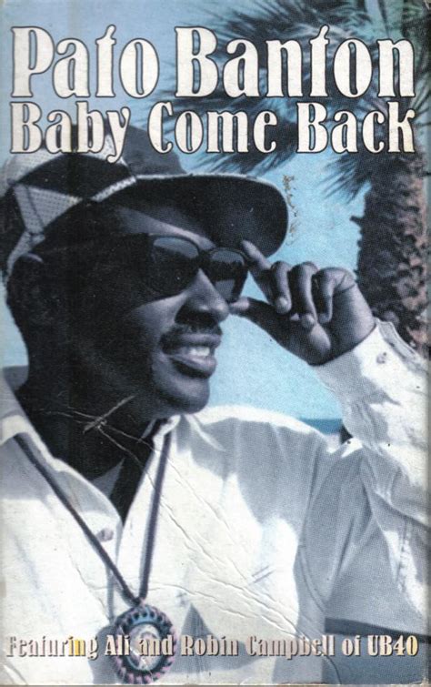 Pato Banton - Baby Come Back (1994, Cassette) | Discogs