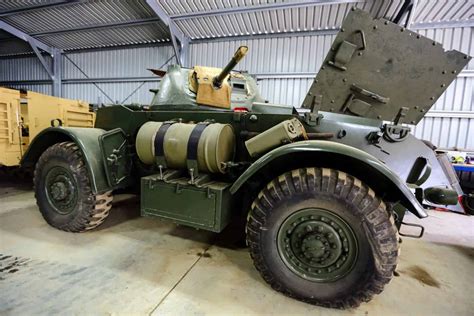 Staghound armoured car - South Gippsland Tank Adventures