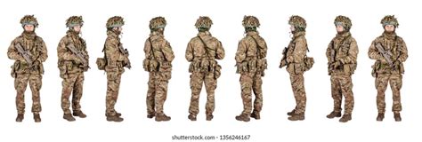 Set Image American Soldier Rifle On Stock Photo 1046155453 | Shutterstock