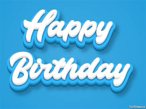 Happy Birthday Text Effect Happy Birthday Happy Birth - vrogue.co
