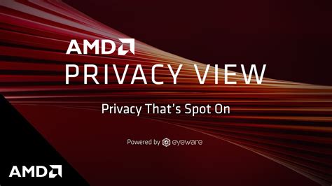 Introducing: AMD Privacy View - YouTube