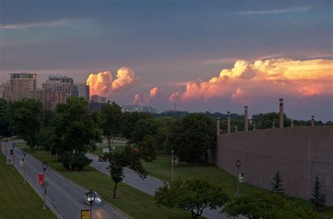 Milwaukee Lakefront over Lake Drive with Cumulonimbus clou… | Flickr