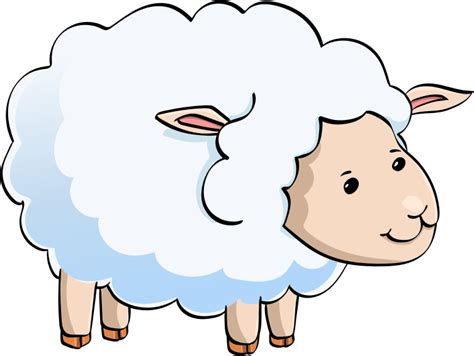 Sheep cartoon clip art | Free SVG