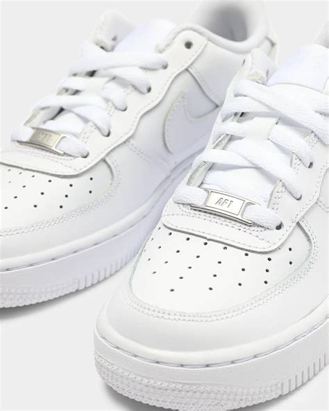 Nike Boys Nike Air Force 1 (GS) White/White/White | Culture Kings NZ