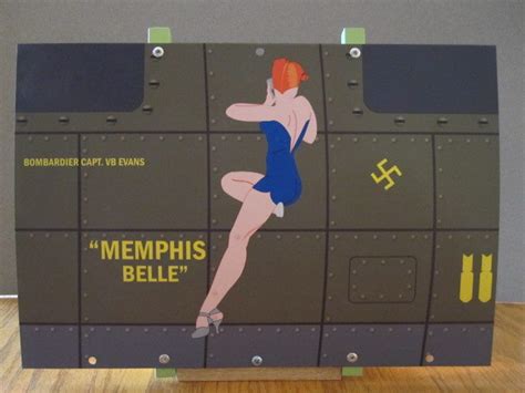 B-17 Memphis Belle Aircraft Nose Art Panel WWII - Etsy