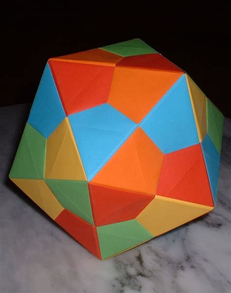 Modular Origami Icosahedron