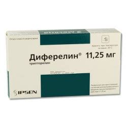 Diphereline powder for injection 11.25mg + solvent + syringe №1