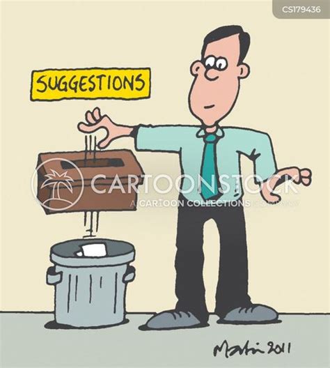 Suggestions Box Cartoons and Comics - funny pictures from CartoonStock