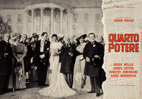 Citizen Kane Original R1960s Italian Fotobusta Movie Poster ...