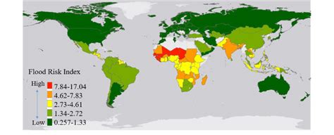 Map of Flood Risk Index | Download Scientific Diagram