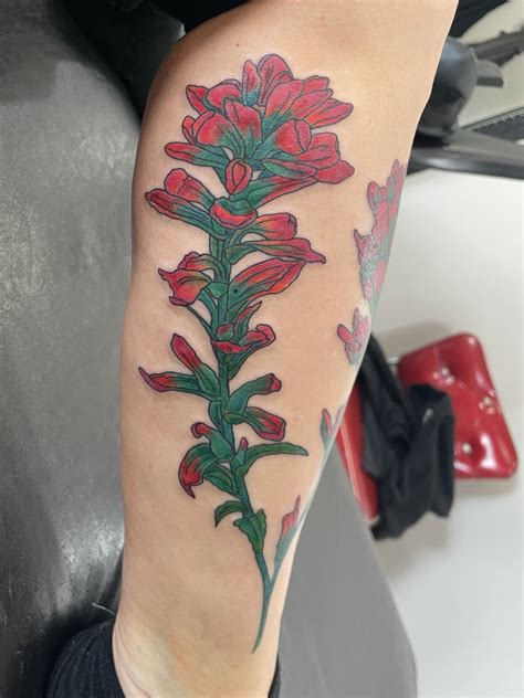 Discover 53+ indian paintbrush tattoo super hot - in.cdgdbentre