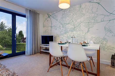 Custom Map Wallpaper | Bespoke Map Wall Murals | Wallpapered