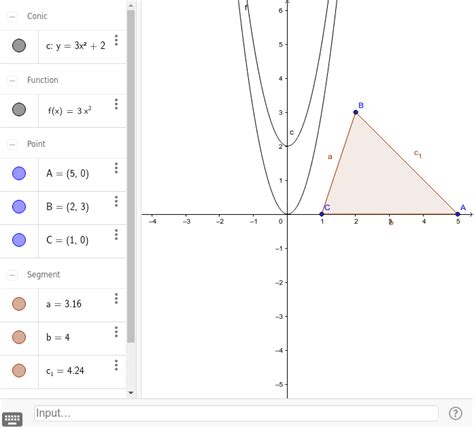 Graphing within Geogebra – GeoGebra