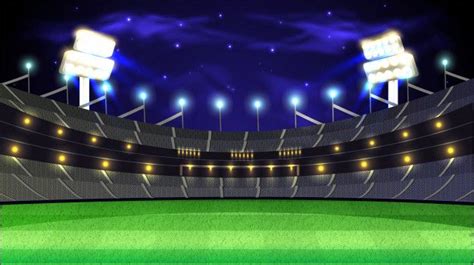 Premium Vector | Cricket tournament night stadium background. | Cricket poster, Cricket ...