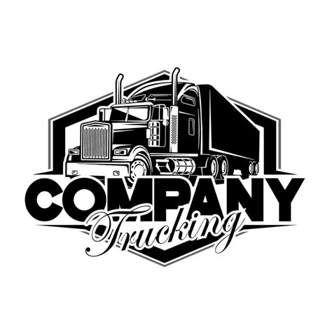 Trucking company logo, semi truck logo, 18 wheeler ready made logo ...