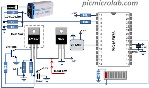 Circuit Diagram Of 9V Battery Charger - diagram activity