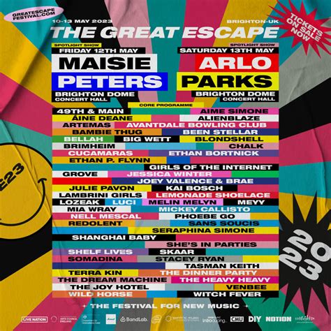 Unveiling the Ultimate Escape Festival Lineup: A Music Lover's Dream