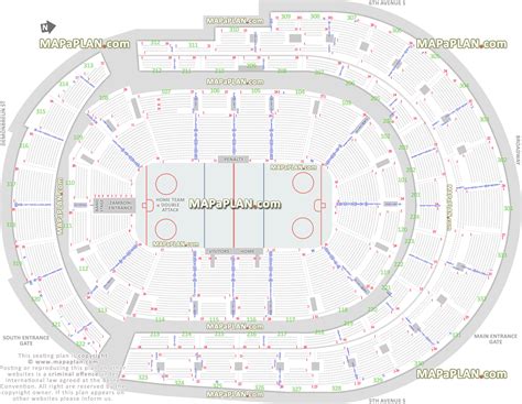 Bridgestone Arena - Nashville Predators new NHL stadium ice hockey rink ...