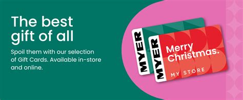 Gift Cards - Myer