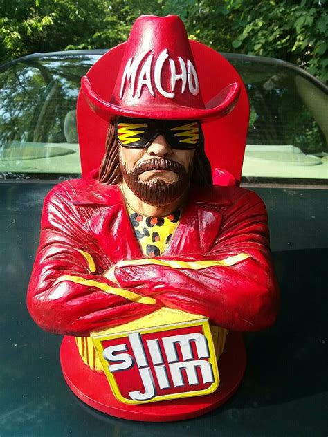 WCW eBay Find of the Day: Slim Jim "Macho Man" Randy Savage Display [2019] - WCW Worldwide