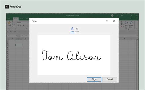 3 Ways to Create Electronic Signatures in Excel